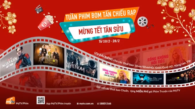 Đón Tết Tân Sửu tưng bừng với tuần phim bom tấn chiếu rạp.