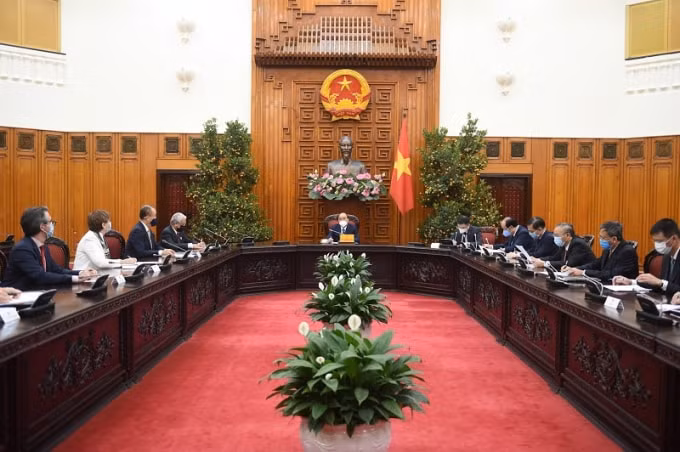 Thủ tướng Nguyễn Xuân Phúc đã tiếp một số Đại sứ, Trưởng đại diện các tổ chức của Liên Hợp Quốc (LHQ) tại Việt Nam.