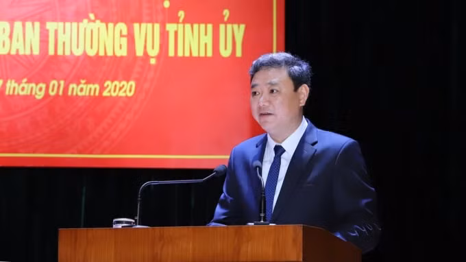 Ông Lê Anh Xuân - Bí thư Thành ủy TP. Thanh Hóa.