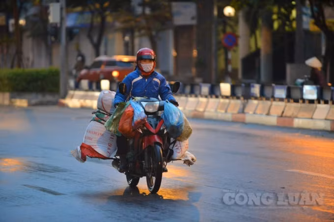Bắc Bộ trời rét, nhiều mây, sương mù, gió nhẹ (Ảnh: Quang Hùng)