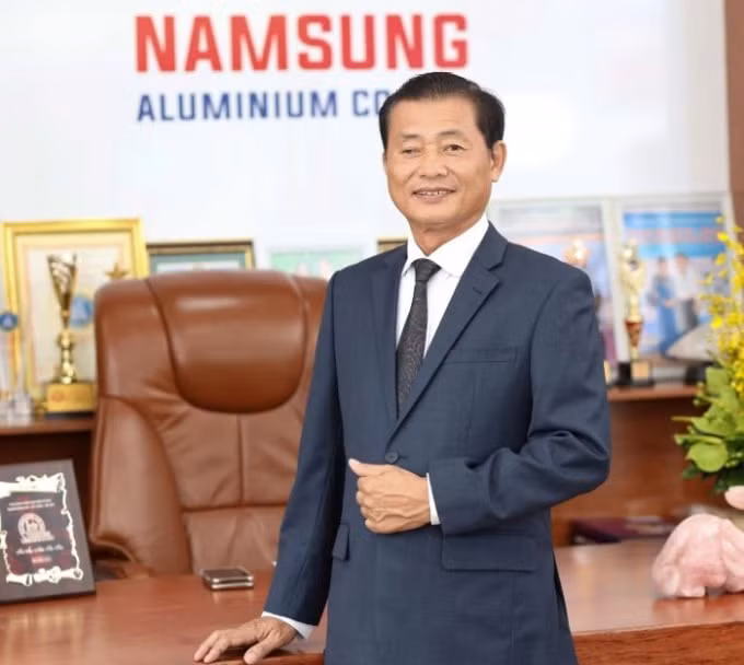 Doanh nhân Đoàn Văn Cường – Chủ tịch HĐQT Công ty TNHH nhôm Nam Sung Việt Nam.