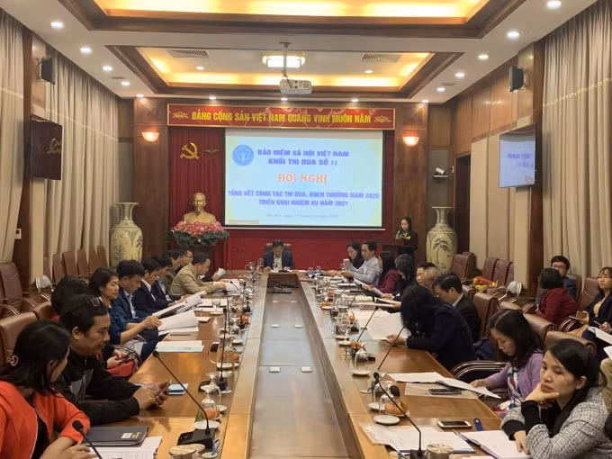 Hội nghị Tổng kết công tác Thi đua, khen thưởng năm 2020 và triển khai nhiệm vụ năm 2021 BHXH Việt Nam