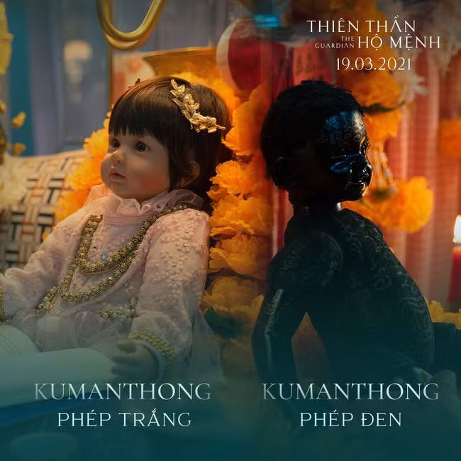 Để đảm bảo tính chân thực nhất cho bộ phim, toàn bộ búp bê Kumanthong, Luk trong phim đều được tuyển chọn và trực tiếp vận chuyển từ Thái Lan về.