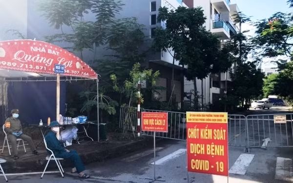 Cách ly y tế tại ngõ 10 phố Trần Văn Giáp, TP Hải Dương