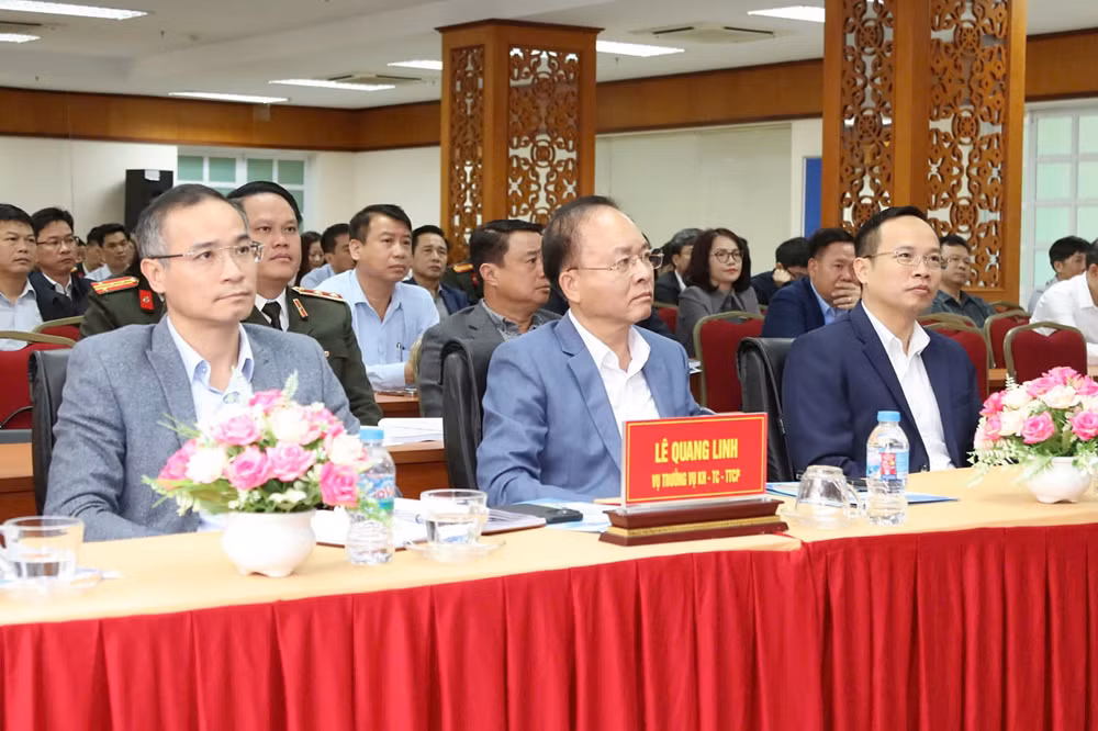 Ảnh 3 lãnh đạo các cục vụ đơn vị của Thanh tra Chính phủ
