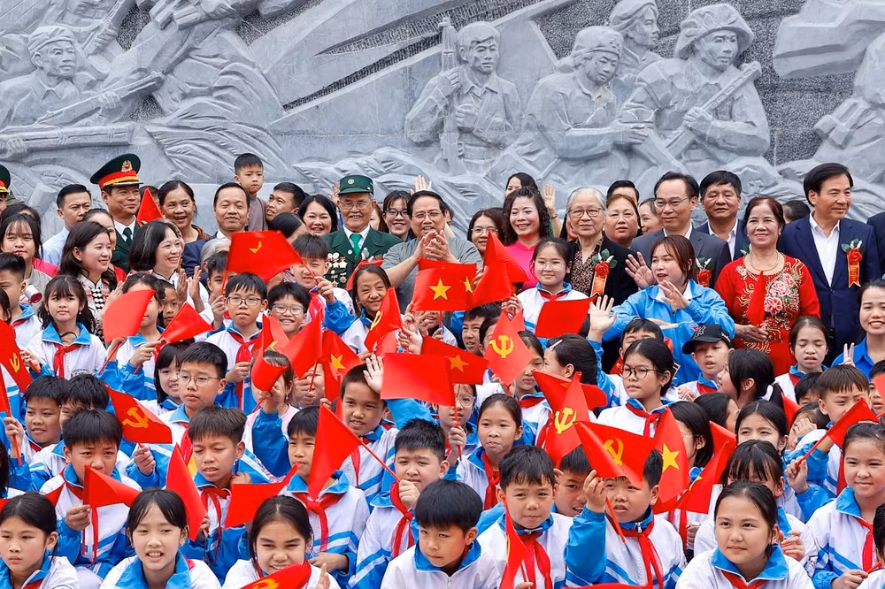 Thủ tướng Phạm Minh Chính dự lễ khánh thành dự án bảo tồn, tôn tạo di tích Him Lam- Ảnh 4.