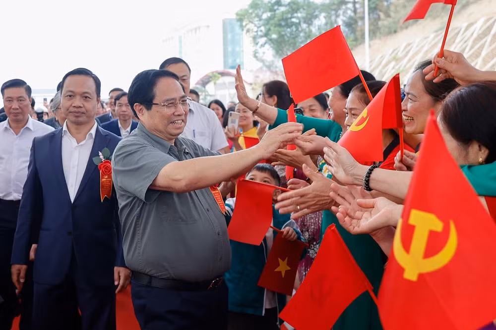 Thủ tướng Phạm Minh Chính dự lễ khánh thành dự án bảo tồn, tôn tạo di tích Him Lam- Ảnh 1.
