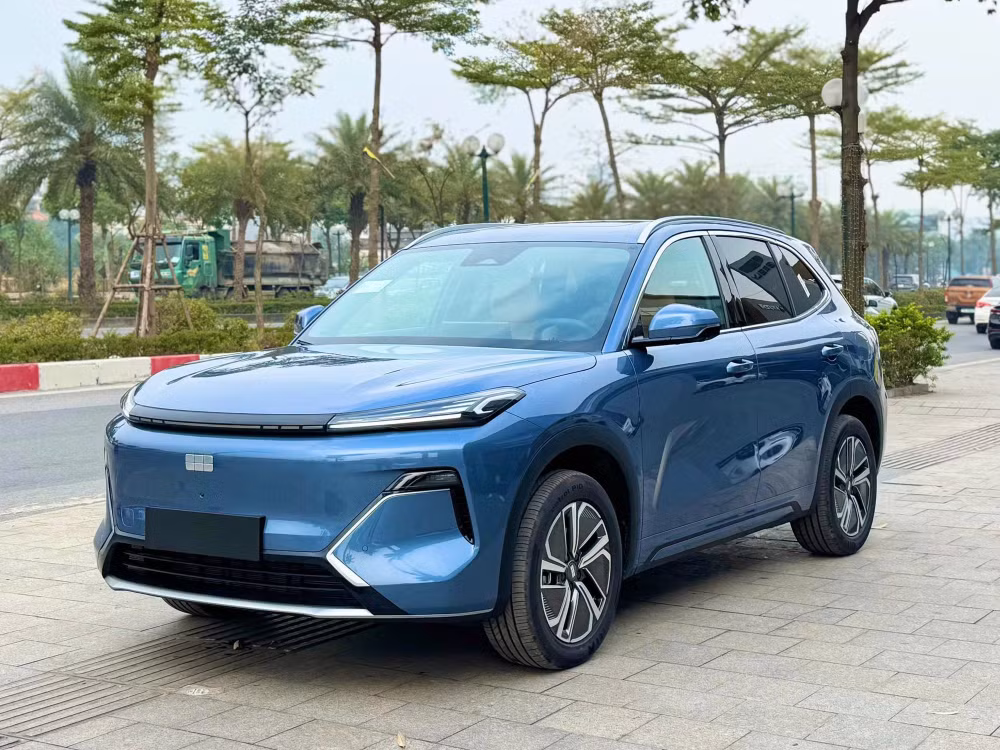 Ngoại thất Geely EX5 EM-i không khác biệt nhiều so với biến thể thuần điện - Ảnh: Đại lý Geely
