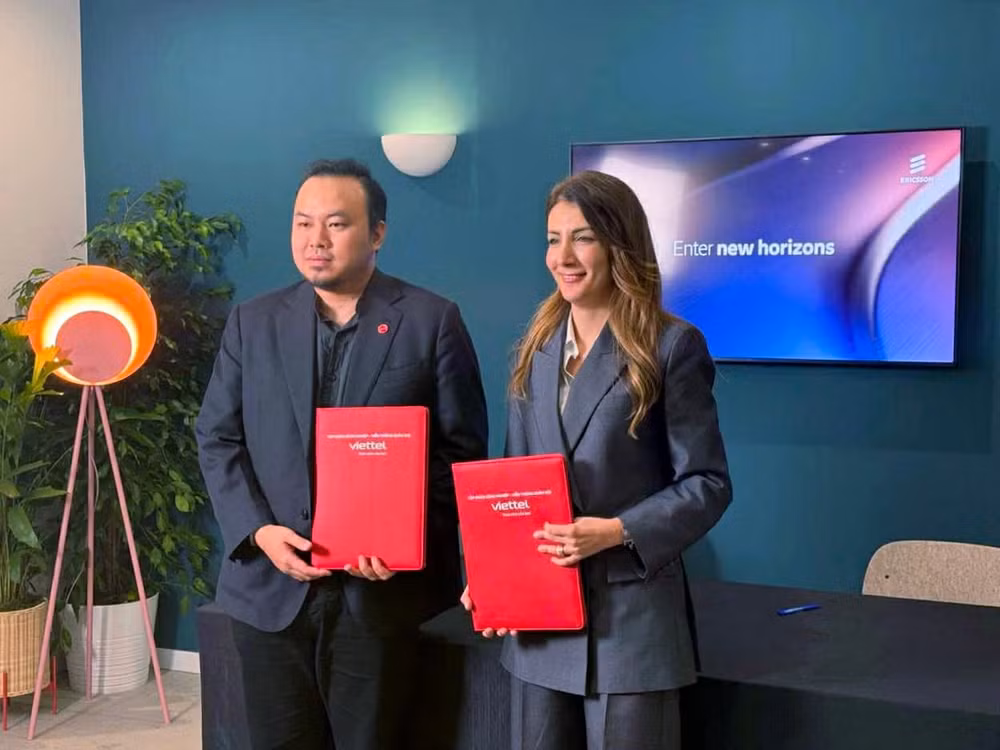Viettel ký kết hợp tác với Ericsson về mạng lưới tự vận hành tại MWC 2026.