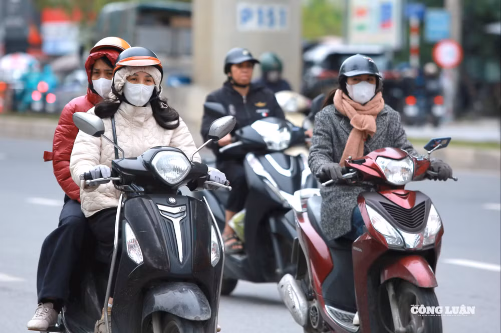 Không khí lạnh tăng cường, Bắc Bộ và Bắc Trung Bộ rét đậm.