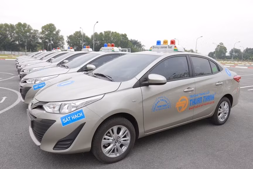 Phương tiện phục vụ cho việc đào tạo và sát hạch được đầu tư đồng bộ, hiện đại