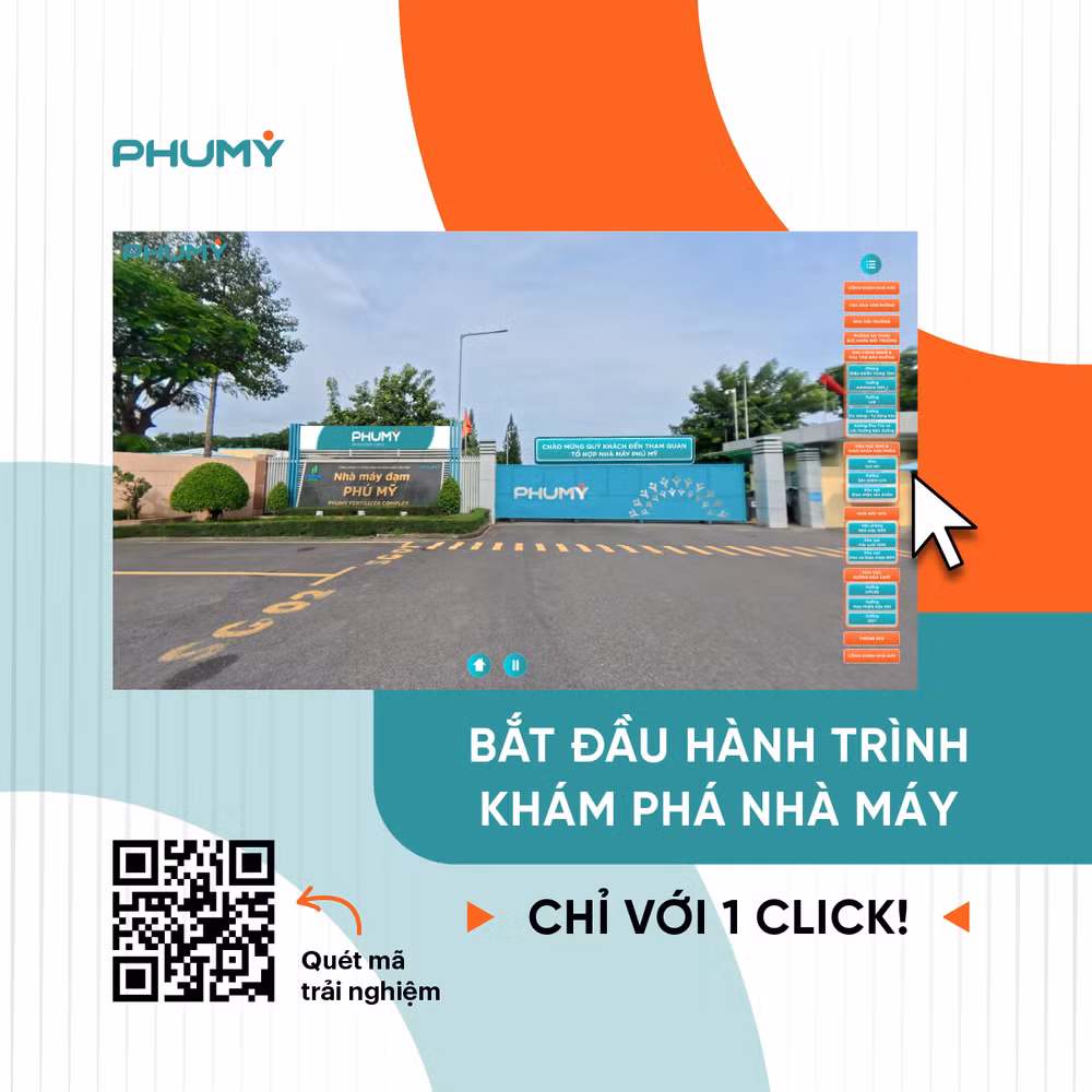 Chỉ với 1 click dễ dàng khám phá tổ hợp Nhà máy Phú Mỹ theo cách trực quan, sinh động và thuận tiện nhất ngay từ thiết bị cá nhân.