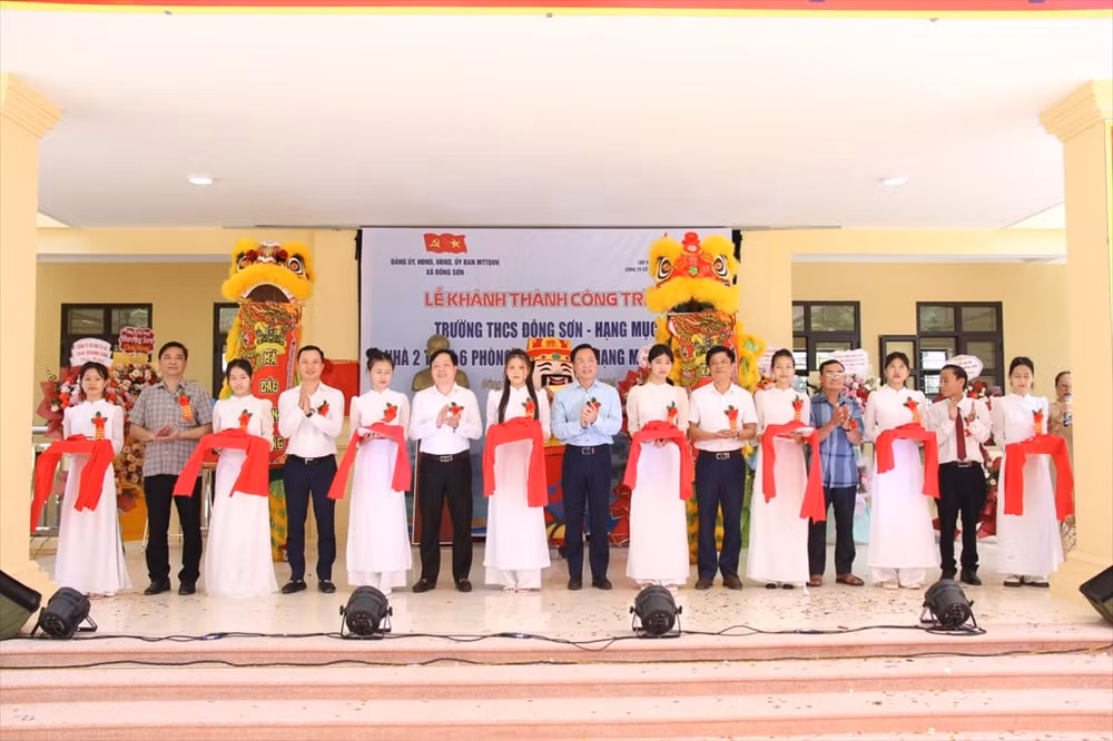 petrovietnam va bsr khanh thanh nha 2 tang 6 phong hoc truong thcs dong son thai binh hinh 3