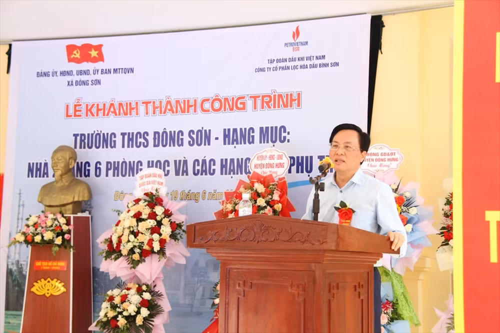petrovietnam va bsr khanh thanh nha 2 tang 6 phong hoc truong thcs dong son thai binh hinh 6