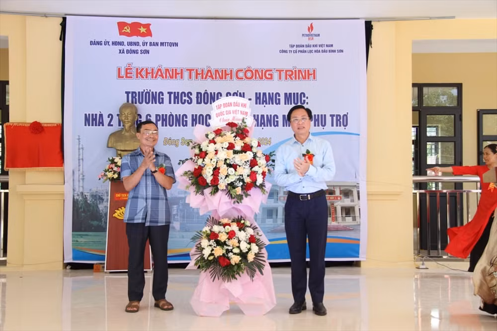 petrovietnam va bsr khanh thanh nha 2 tang 6 phong hoc truong thcs dong son thai binh hinh 7