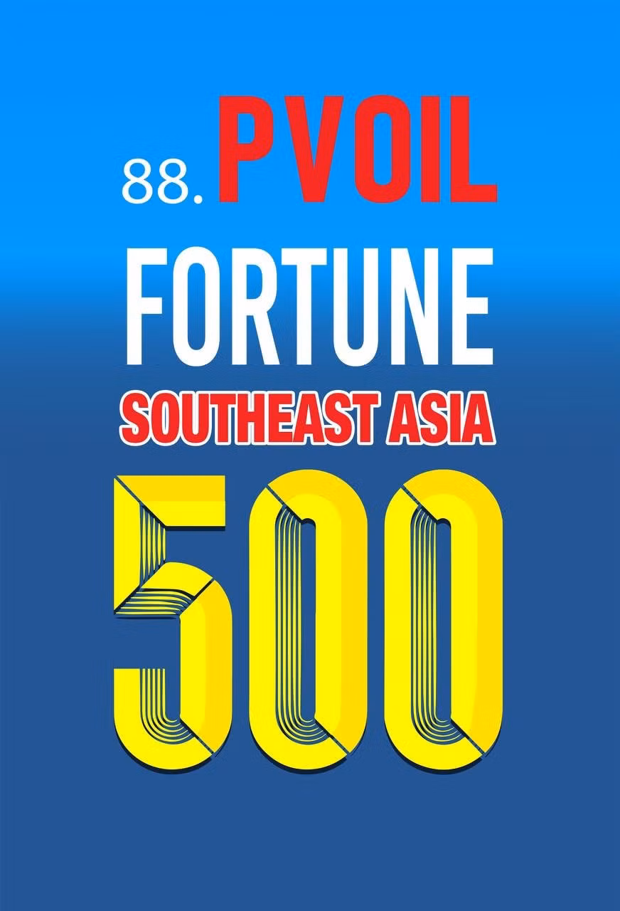 pvoil vao bang xep hang 500 cong ty lon nhat dong nam a fortune southeast asia 500 hinh 2