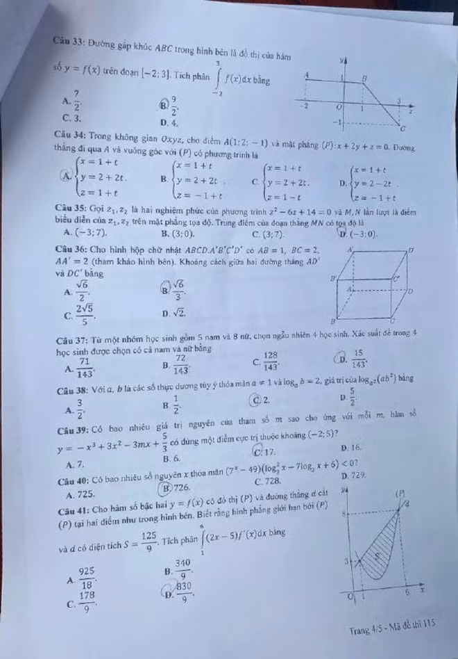 de thi tot nghiep thpt 2024 mon toan ma de 115 hinh 4