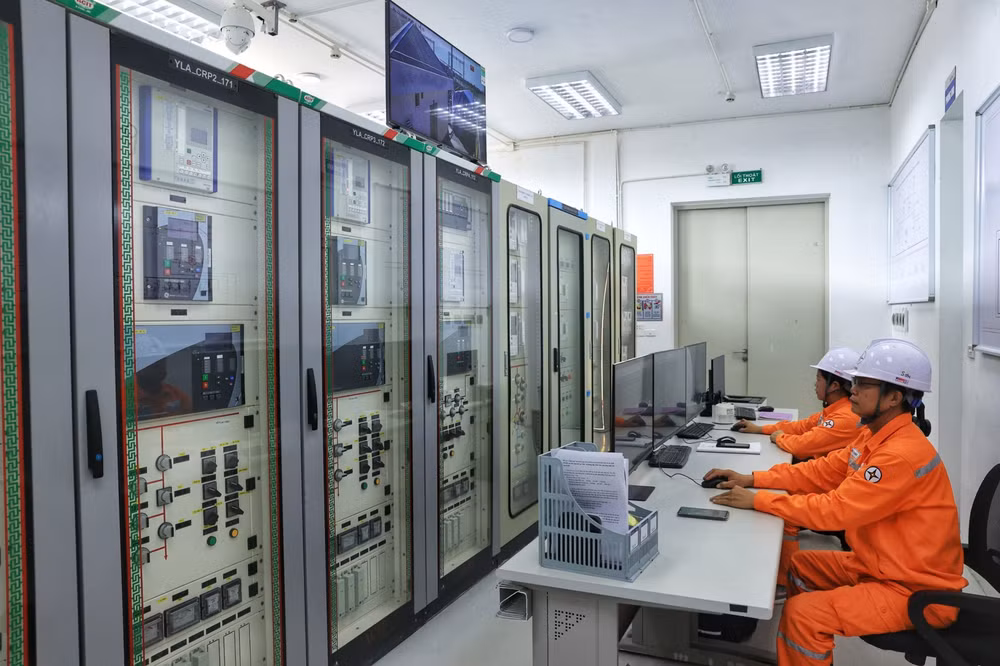 gan bien cong trinh tram bien ap 110kv yen lac vinh phuc chao mung 55 nam thanh lap tong cong ty dien luc mien bac hinh 4