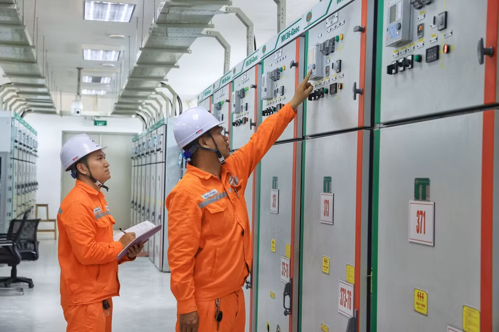 gan bien cong trinh tram bien ap 110kv yen lac vinh phuc chao mung 55 nam thanh lap tong cong ty dien luc mien bac hinh 5
