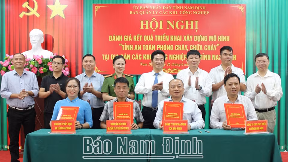 nam dinh trien khai nhieu bien phap phong chay chua chay tai dia ban cac khu cong nghiep hinh 2