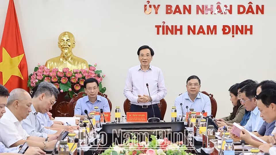 doan cong tac cua van phong chinh phu va cac bo nganh lam viec tai nam dinh hinh 1