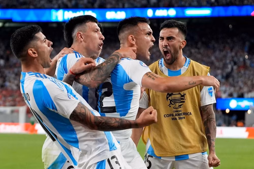 danh bai chile argentina som gianh ve vao tu ket copa america 2024 hinh 1