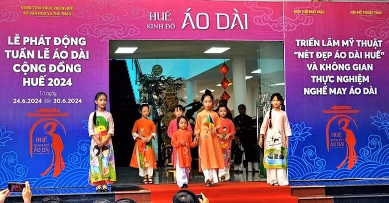 phat dong tuan le ao dai cong dong hue 2024 hinh 1