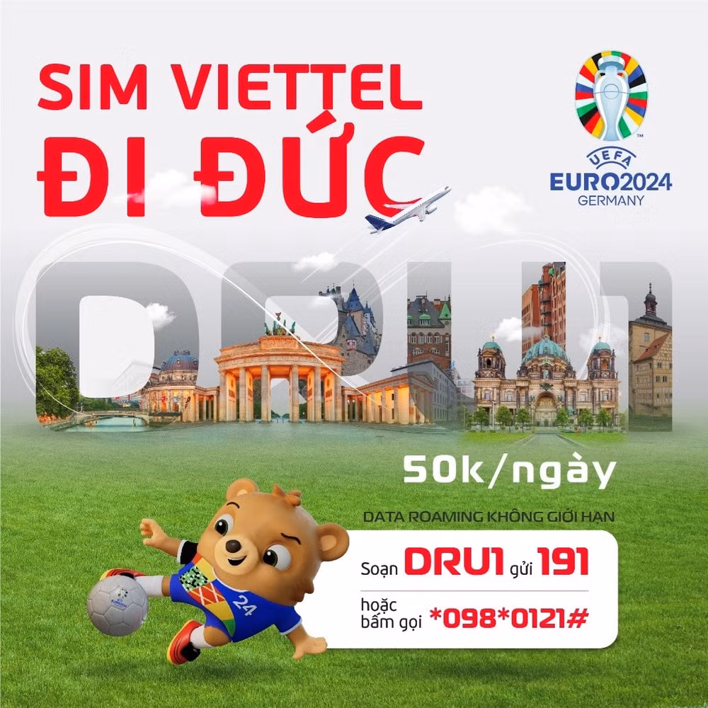 viettel uu dai data roaming khong gioi han tai duc nhan dip uefa euro 2024 hinh 1