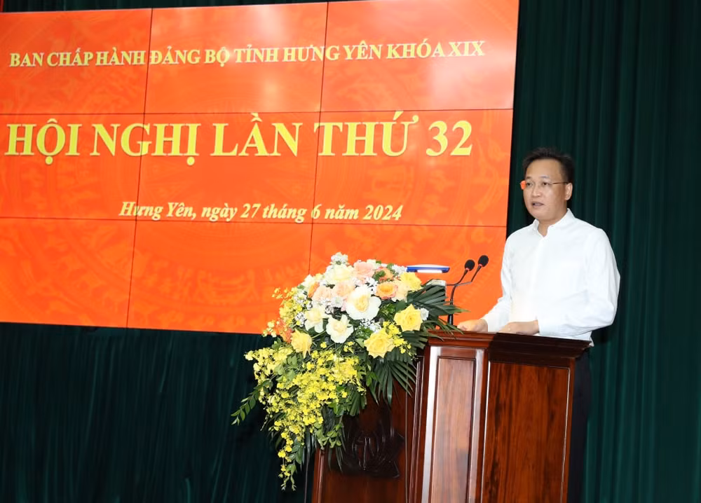 hoi nghi ban chap hanh dang bo tinh hung yen lan thu 32 thong qua nhieu noi dung quan trong hinh 2