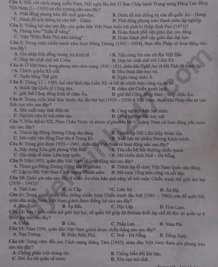 de thi tot nghiep thpt 2024 mon lich su ma de 317 hinh 1