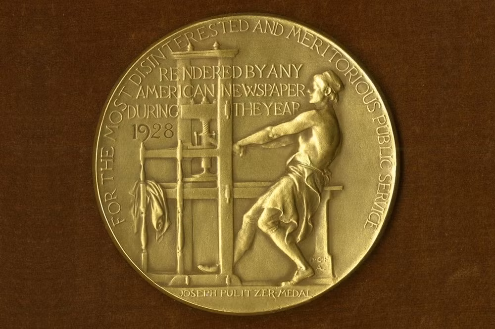Ra mắt vào năm 1917, giải báo chí thường niên danh giá Pulitzer năm nay được công bố trực tuyến.