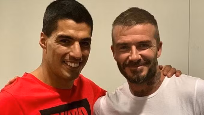 David Beckham rất muốn chiêu mộ Luis Suarez. Ảnh: Mundo Deportivo