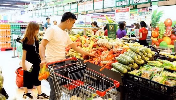Chỉ số giá tiêu dùng (CPI) giảm mạnh trong tháng 4/2020. Ảnh TL.