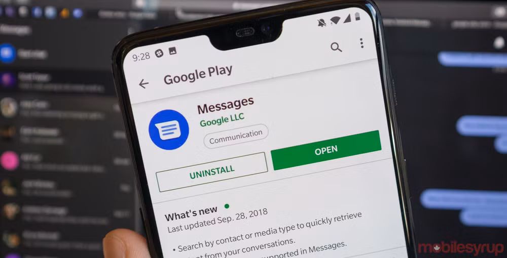 Người dùng Android có thể tải ứng dụng Google Messages từ Google Play Store.