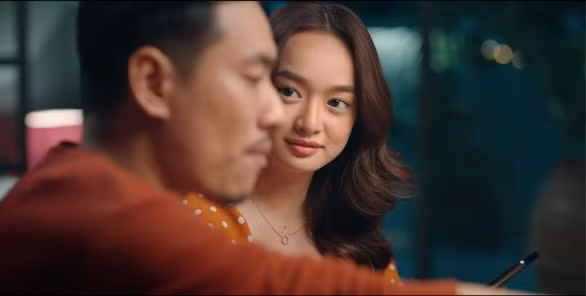 Kiều Minh Tuấn - Kaity Nguyễn lại đóng cặp sau Em chưa 18 - Ảnh: Lotte