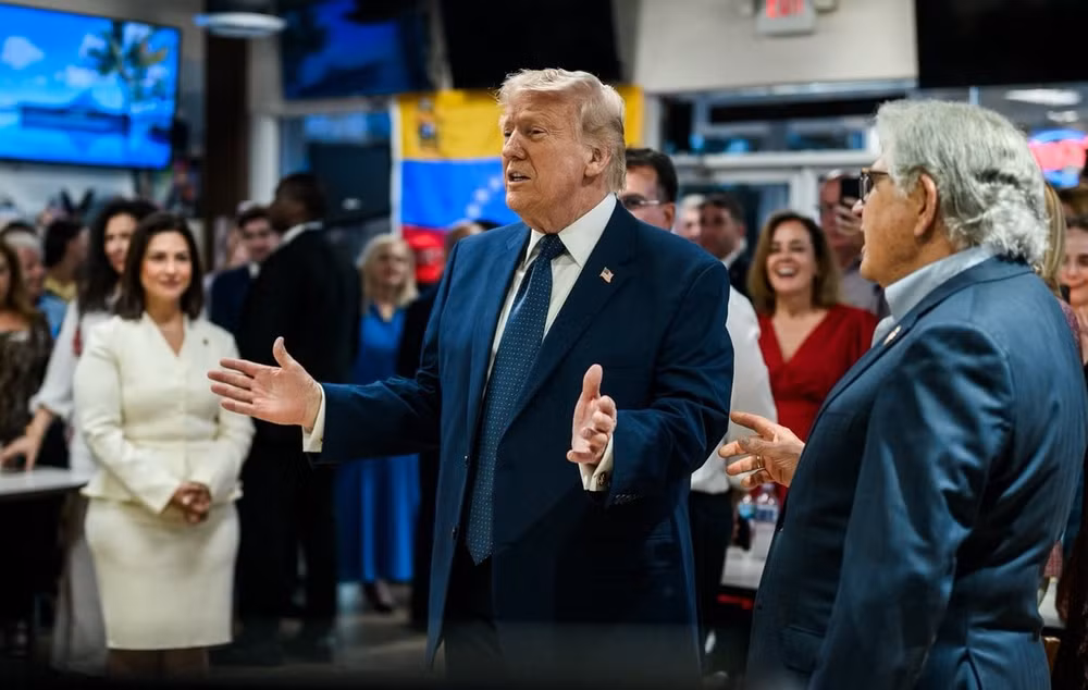 Trump phat biểu