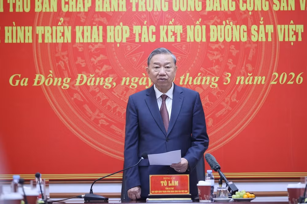 Tổng Bí thư Tô Lâm: Đường sắt kết nối Việt Nam - Trung Quốc phải là một đột phá chiến lược trong hợp tác kinh tế song phương- Ảnh 2.