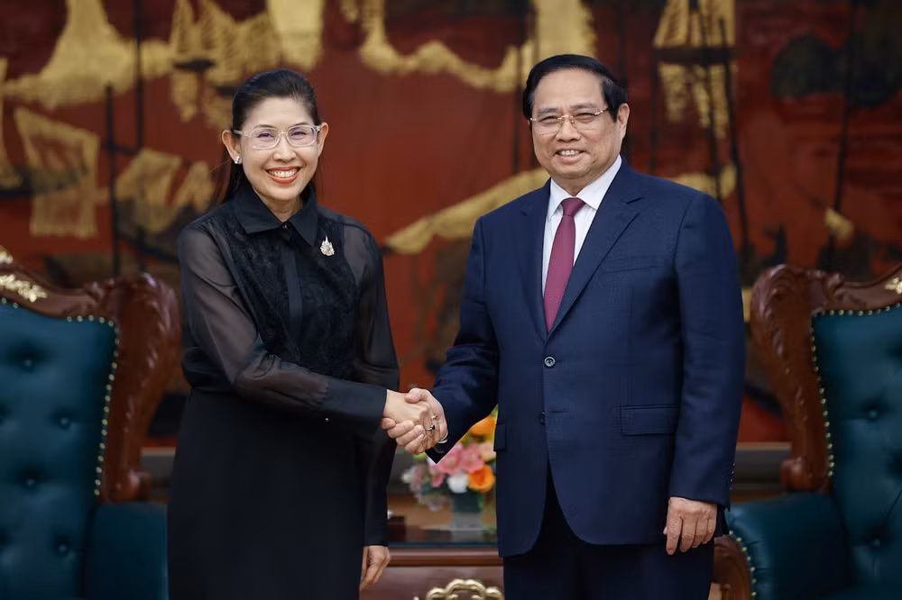 Thủ tướng Phạm Minh Chính tiếp Đại sứ Thái Lan tại Việt Nam- Ảnh 1.
