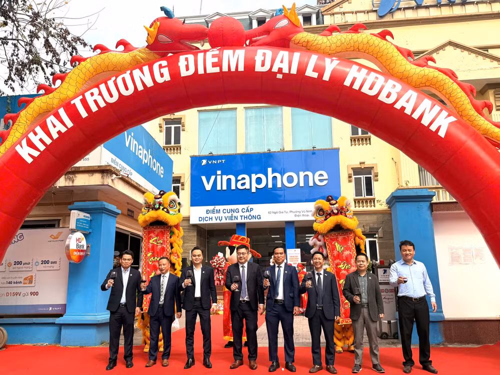 Hình ảnh khai trương đại lý HDBank tại Bắc Ninh