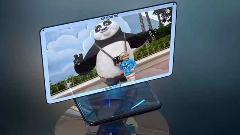 Màn hình 3D cùng đang được Samsung phát triển.