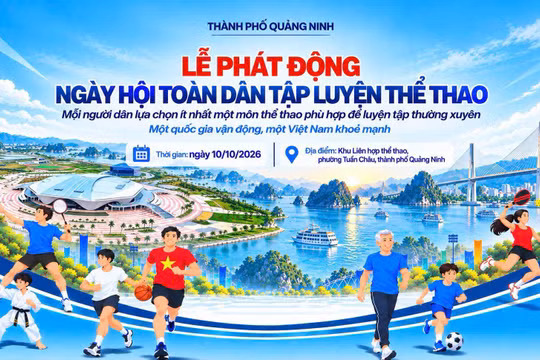 Hưởng ứng Ngày hội toàn dân luyện tập thể thao