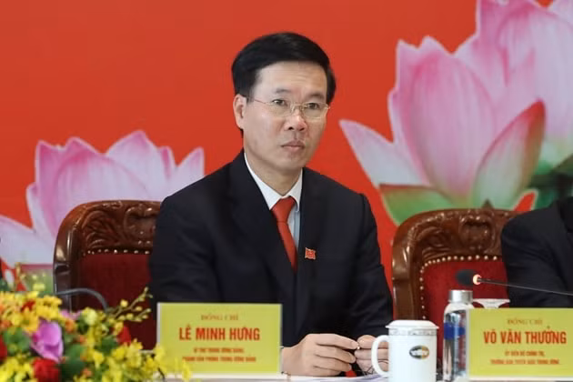 Thường trực Ban Bí thư Võ Văn Thưởng