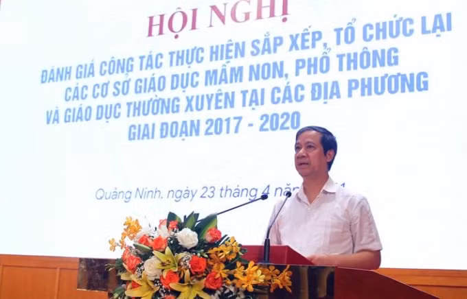 Bộ trưởng Nguyễn Kim Sơn (ảnh TL).