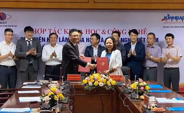 Viện Hàn lâm Khoa học và Công nghệ Việt Nam và Tập đoàn Kinh Bắc ký kết hợp tác