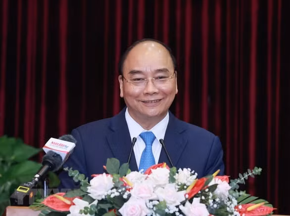 Chủ tịch nước Nguyễn Xuân Phúc. Ảnh: TTXVN