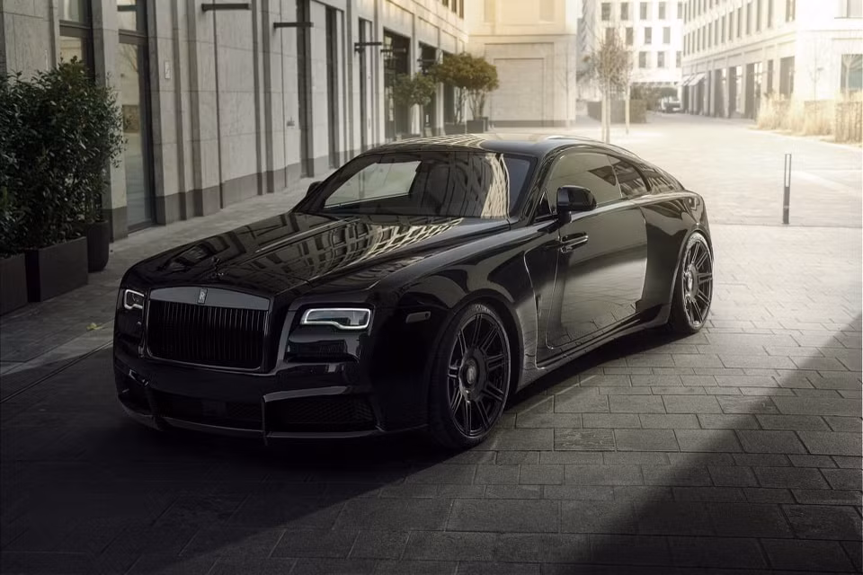 Rolls-Royce Wraith Black Badge bản đặc biệt có tên là Spofec Overdose. Ảnh: Spofec