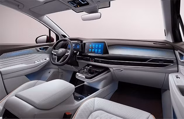 Khoang lái của Volkswagen Talagon. Ảnh: VW