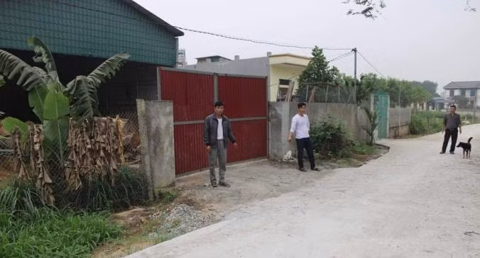 Các đối tượng trong quá trình xác minh lại nơi diễn ra vụ án.