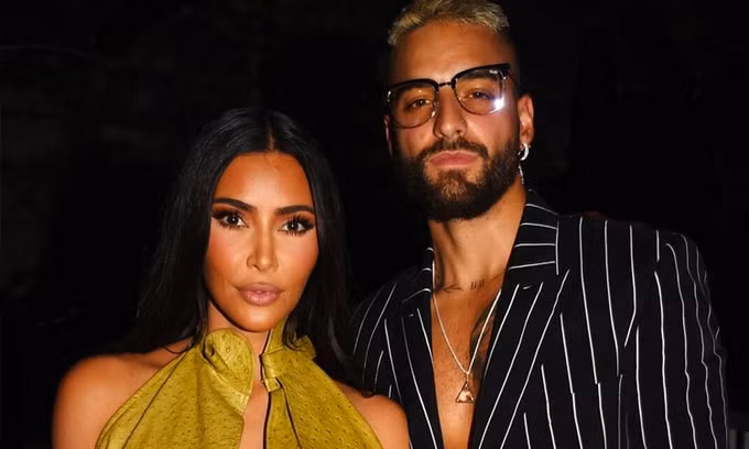 Kim và Maluma quen nhau trong một sự kiện năm 2019.