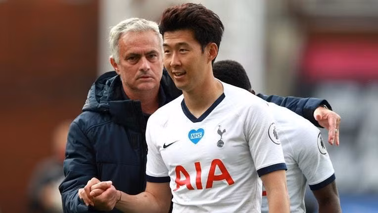 Son Heung-min tiến bộ vượt bậc dưới sự dẫn dắt của HLV Mourinho. Ảnh: Getty Images
